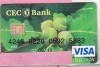 Bnk crc Card bancar CEC Visa Electron - expirat