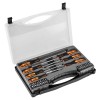 Set Surubelnite cu Biti Neo Tools 04-197, 27 Buc, CrV, Magnetic, HardWork ToolsRange: Plate, Cruce, Torx, Hexagonale