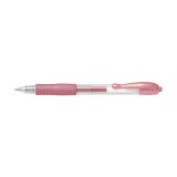 Cumpara ieftin Roller cu gel G-2 Metalic Pilot 0.7 mm varf mediu roz