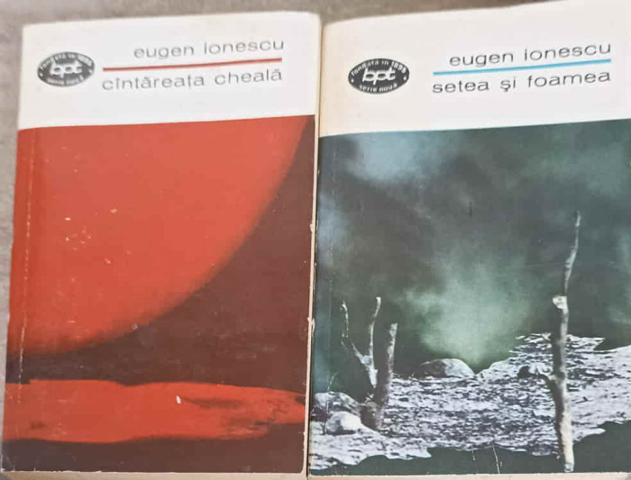 CANTAREATA CHEALA. SETEA SI FOAMEA. TEATRU VOL.1-2-EUGEN IONESCU-308419 ...
