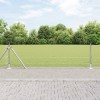 Gossi gard din plasa sudata cu 13 stalpi 0.4x100 m din otel galvanizat