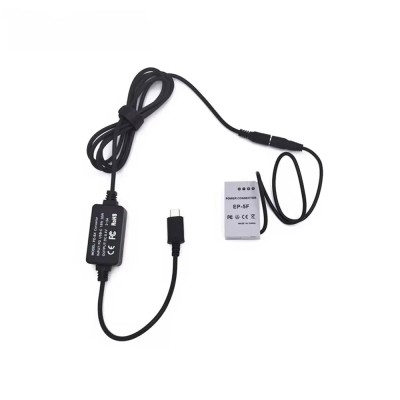 Alimentator Tip Baterie EN-EL24 Nikon EP-5F Dummy Battery DC COUPLER TYPE-C PD foto