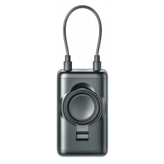 Baterie Externa Wireless Joyroom JR-W13, 5000mAh, 18W, PD + QI, 1 x Lightning - 1 x QI - 1 x USB-C, Neagra