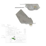 Modul LED VW ARTEON, 06.2017-, partea dreapta, original, cu LED indicator; LED,