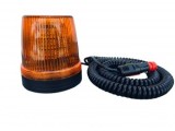 Girofar LED Auto MTX Galben, Magnetic, 125mm, 12 LEDuri x 3W, 11-30V, Omologare R65, R10