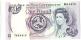 SV * Insula MAN * ONE POUND / 1 LIRA 1991 * Regina Elisabeth II * UNC