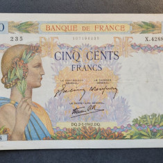 500 Franci 2.1.1942 Franta