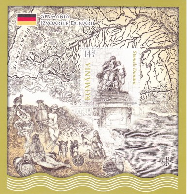 ROMANIA 2010 LP 1864 STEMELE DUNARII I BLOC-COLITA MNH. foto