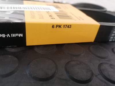 Curea transmisie cu caneluri Continental , Contitech 6PK 1743 cod / N3 foto