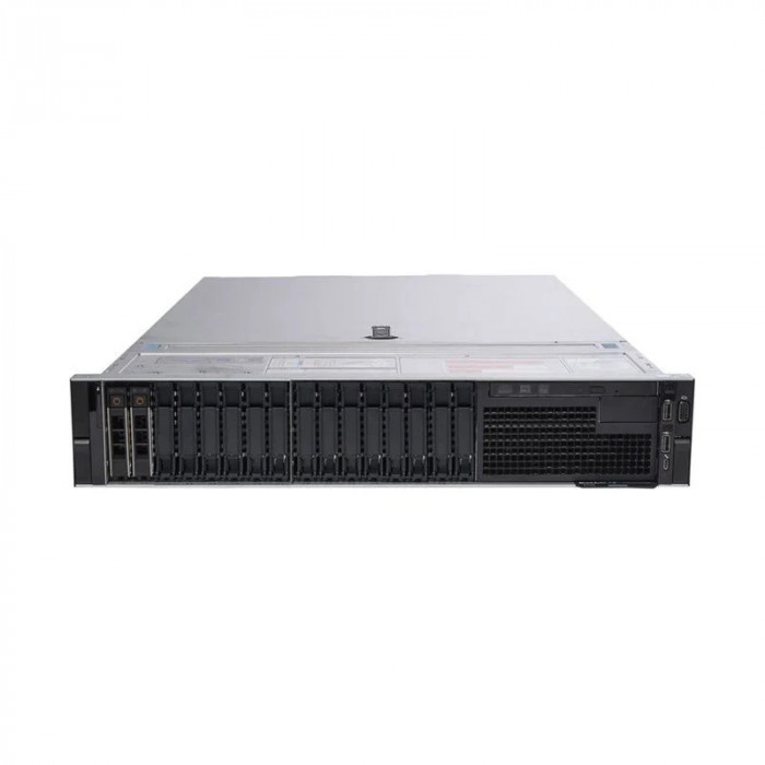 Server Dell PowerEdge R740, 16 Bay 2.5 inch, 2 Procesoare Intel 22 Core Xeon Gold 6152 2.1 GHz, 256 GB DDR4 ECC, Fara Hard Disk; 6 Luni Garantie, Re