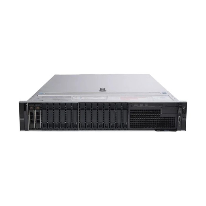 Server Dell PowerEdge R740, 16 Bay 2.5 inch, 2 Procesoare, Intel 22 Core Xeon Gold 6152 2.1 GHz, 256 GB DDR4 ECC, 2 x 1.92 TB SSD ENTERPRISE NOU, 12 L