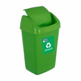 ﻿COS GUNOI CAPAC BATANT, RECICLARE ECO 35 L, VERDE, HEINNER