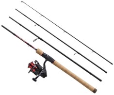 Combo Abu Garcia Diplomat V2 Travel Combo V2 904M, 12-32g, 2.74m, 4seg
