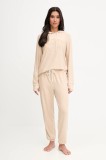 Dkny pijama culoarea bej, YI80065