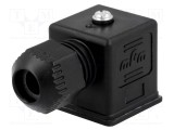 Conector MOLEX cu valvă mufă A 18mm mamă PIN 3 pe cablu