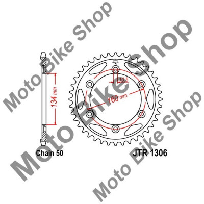 MBS Pinion spate 530 Z42, Cod Produs: JTR130642 foto