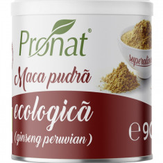 Pudra de maca bio, 90g Pronat