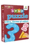 Bebe Puzzle +18 luni - Cifre, forme si culori