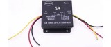 Convertor 24v in 12v 5 Amperi pentru Camioane, Auto, Tir, Utilaje, coborator de tensiune