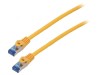 Cablul patch S/FTP 6a litat CCA LSZH portocalie 20m 26AWG, Lanberg