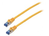 Cablul patch S/FTP 6a litat CCA LSZH portocalie 20m 26AWG, Lanberg