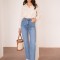 Blugi dama Maddie Straight Oraije albastru deschis JD404A-1