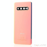 Capac Baterie Samsung S10, G973F, Flamingo Pink, SWAP Grad A