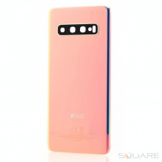 Capac Baterie Samsung S10, G973F, Flamingo Pink, SWAP Grad A