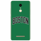 Husa silicon pentru Xiaomi Remdi Note 3, NBA Boston Celtics