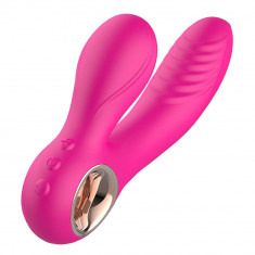 Vibrator de aspirație, încălzit. Stimulare clitoridiană și vaginală puternică. Punctul G