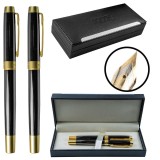 Set pix + stilou, etui negru - NEBO