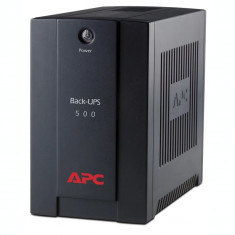 UPS APC &amp;amp;quot;Back-UPS BX&amp;amp;quot; Line Int. mini tower 500VA/300W AVR IEC x 3 LED back-up 1 - 10 min. &amp;amp;quot;BX500CI&amp;amp;quot; SP prelungire garantie(WBEXTWA foto