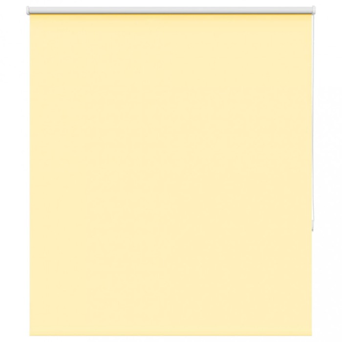 Jaluzea cu role opace galben 140x150 cm Lățime material 136,6 cm