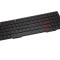 Tastatura Asus 0KNB0 66674US00 iluminata layout US fara rama enter mic, 13N1 0BA0B21 iluminata layout US fara