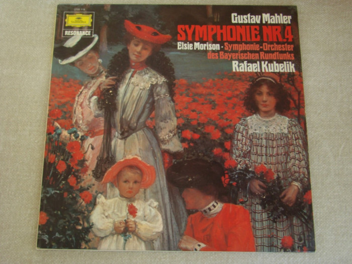 GUSTAV MAHLER - Simfonia Nr. 4 Elsie Morison - Vinil Deutsche Grammophon