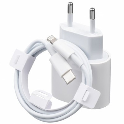 Incarcator cu Cablu de Date Lightning Fast charge 20W, Compatibil cu iPhone 14 / 13 / 12 / 11 XS / X / 8 / 7 / foto