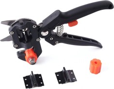 Cleste profesional de altoit tip foarfeca cu 3 cutite diferite