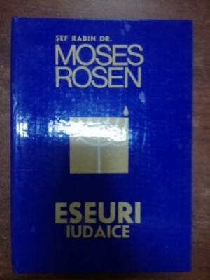 Eseuri iudaice- Moses Rosen foto