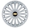 Set 4 Capace Roti, potrivite jantelor de R14, pentru Chevrolet, model dino cromat, Autohelix MSA