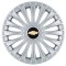 Set 4 Capace Roti, potrivite jantelor de R14, pentru Chevrolet, model dino cromat