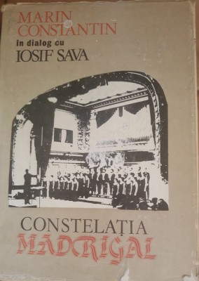 Marin Constantin &amp;icirc;n dialog cu Iosif Sava - Constelația Madrigal foto