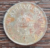 (M49) MONEDA UNGARIA - 10 FILLER 1920 FIER, MAI RARA, Europa