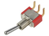 Comutator Basculant E-SWITCH 2 Poziții SPDT ON-ON 0,02A 20V AC/DC 100SP1T1B4M6RE