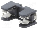 Clemă siguranţe cilindrice SMD 5x20mm ESKA 10A neagră