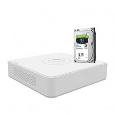 KIT DVR 4 CANALE + HDD 1TB SEAGATE foto