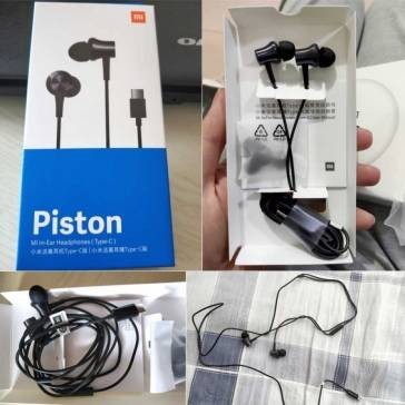 Handsfree Xiaomi Redmi Note 10 Pro USB-C HSEJ04WM Piston Negru Service Pack foto