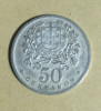 Portugalia 50 centavos 1952, Europa
