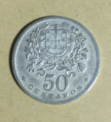 Portugalia 50 centavos 1952 foto