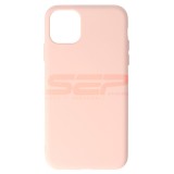 Husa Silicon Pink Sand pentru iPhone 11 Pro Max - Calitate Premium, High Copy Apple
