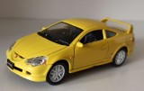 Macheta Honda Integra MK4 Type R 2001 galben- Welly 1/36